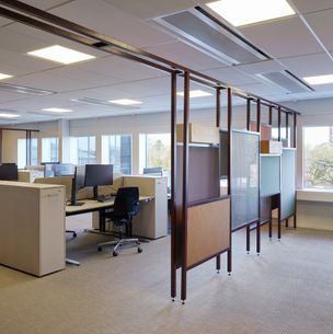 Hyggeligt kontormiljø i skandinavisk design